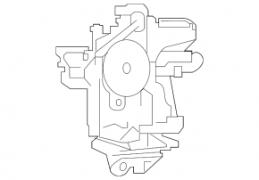 Trunk Door Lock Infiniti JX35 QX60 13-