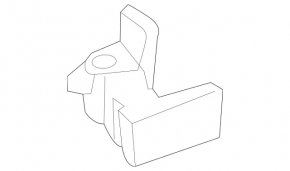 Upper front left door hinge Mercedes GLC 16-22