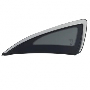 Window blind glass rear left Ford Edge 15- chrome rubbed chrome