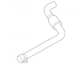 Left intake pipe Ford Explorer 20-24 3.0T