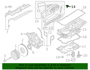 Map Sensor BMW i3 14-20 0.6