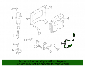 Crankshaft Position Sensor Hyundai Sonata 20- 2.5