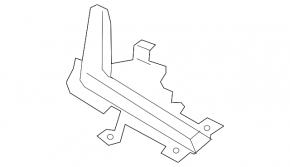 Hood seal right BMW 3 G20 19-