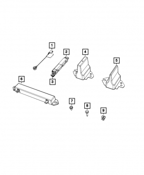 Antenna GPS Jeep Grand Cherokee WL 21-25