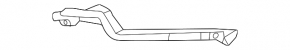 Right rear bumper mount for Honda Civic 11-15 2013-15