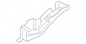Toyota Avalon 2012 Underhood Fuse Box Housing