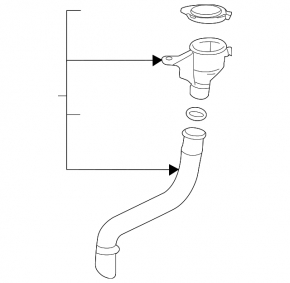 Washer reservoir neck Lexus NX 22-25