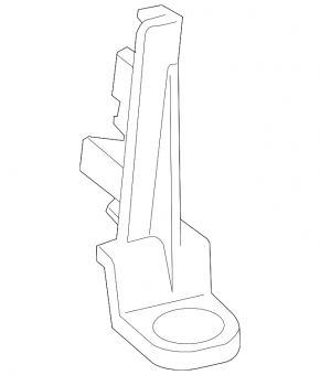 Bracket for the ambient air temperature sensor for the Audi Q5 8R 09-17