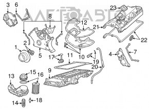 Oil level sensor BMW X5 E70 4.8 N62B48