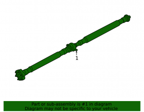 Propeller shaft rear propeller BMW 5 G30 17-23 3.0T AWD