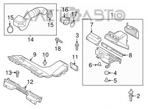 Air flow meter Hyundai Elantra AD 17-20