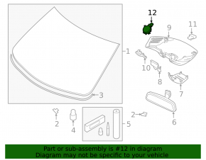 Rain sensor Polestar 2 21-