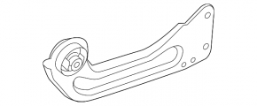 Rear right longitudinal control arm Volvo XC40 19-26