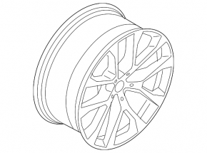Wheel disk R20 x 9J H2 BMW X5 G05 19-23 curb