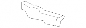 Upper left rear bumper mount for Toyota FJ Cruiser 2007-2014