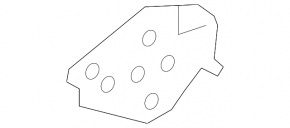 Front right fender bracket for Toyota Avalon 19-22