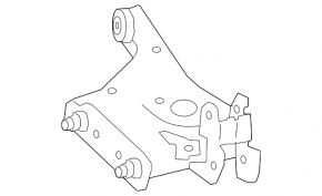 Lower control arm under the rear right spring, Infiniti QX50 19-25
