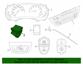 Projection on the windshield BMW X3 G01 18-21