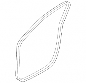 Front left door seal for Kia Sorento 10-15