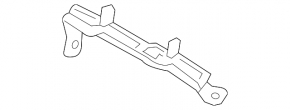 Front bumper mount right Chevrolet Volt 16-