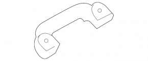 Left ceiling handle for Kia Sorento 10-15