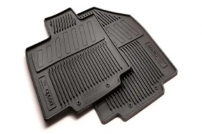 Floor mat front left Infiniti JX35 QX60 13- rubber black
