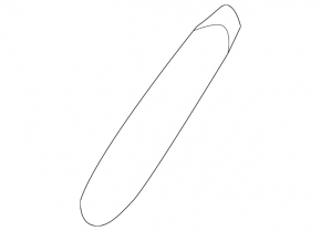 Front bumper reflector right W213 E 21-23