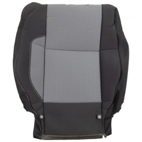 Rear seat, 2nd row, right, Ford Escape MK3 2017-2019, black and gray cloth, rust, dry cleanable