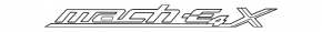 Emblem inscription Mach-E4 X door front left Ford Mustang Mach-E 21-23