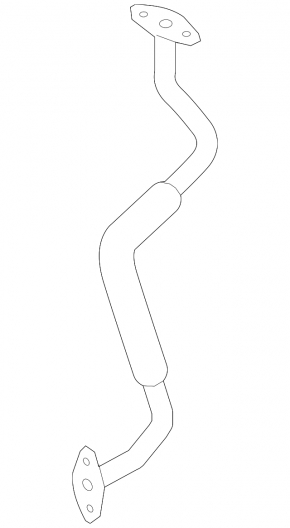 Audi A4 B8 08-16 2.0T Turbo Oil Return Line