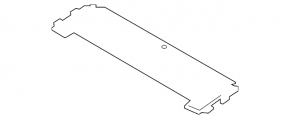 Central underhood trim Volvo XC90 16-23
