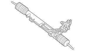 Steering rack BMW X5 E70 07-13 GUR without active steering