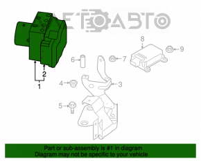 ABS ABS Mini Cooper Countryman R60 10-16