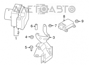 ABS ABS Mini Cooper Countryman R60 10-16