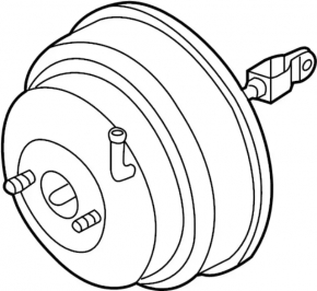 Vacuum booster Infiniti FX35 FX45 03-07 chip broken