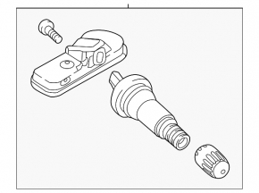 Hyundai Ioniq 5 22-24 Tire Pressure Sensor