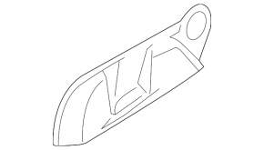Driver's seat control cover for Volkswagen ID.4 23-26 manual transmission