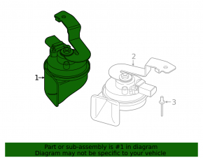 High signal BMW 4 F32/33/36 15-20 with bracket