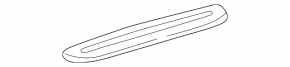 Front left outer door sill plate for Lexus IS200 IS300 99-05, chrome
