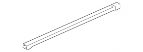 Rear left inner window seal for Honda Insight 19-22