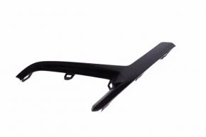Front bumper molding right GMC Terrain 18-21 black chrome under fog lights