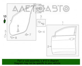 Side Mirror Cap Front Right Lexus RX350 RX450h 10-15