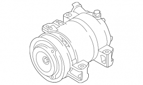 Nissan Rogue 14-20 air conditioning compressor broken wire
