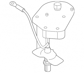 Subaru b10 Tribeca spare tire mounting mechanism