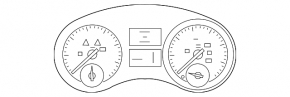 Mercedes W164 ML Instrument Cluster Scratches