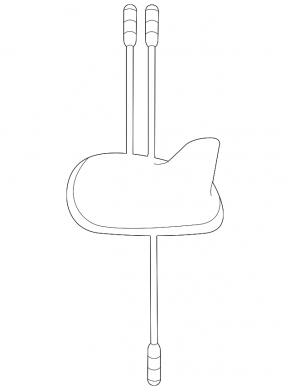 Antenna housing fin Mercedes CLA 14-19