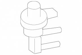 Ford Edge 15- 2.0T Fuel Evaporative Purge Valve with Tubes, Type 2