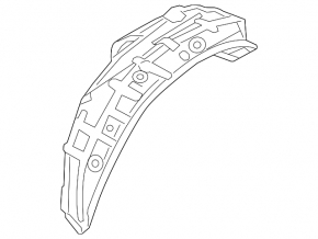 Right rear fender liner for Mazda CX-50 23-26