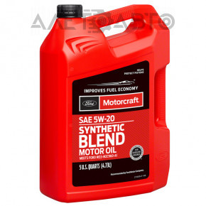 Motor oil Ford Motorcraft Synthetic Blend 5W-20 4.73l semi-synthetic