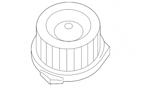 Motor fan heater 3 row Nissan Pathfinder 13-20